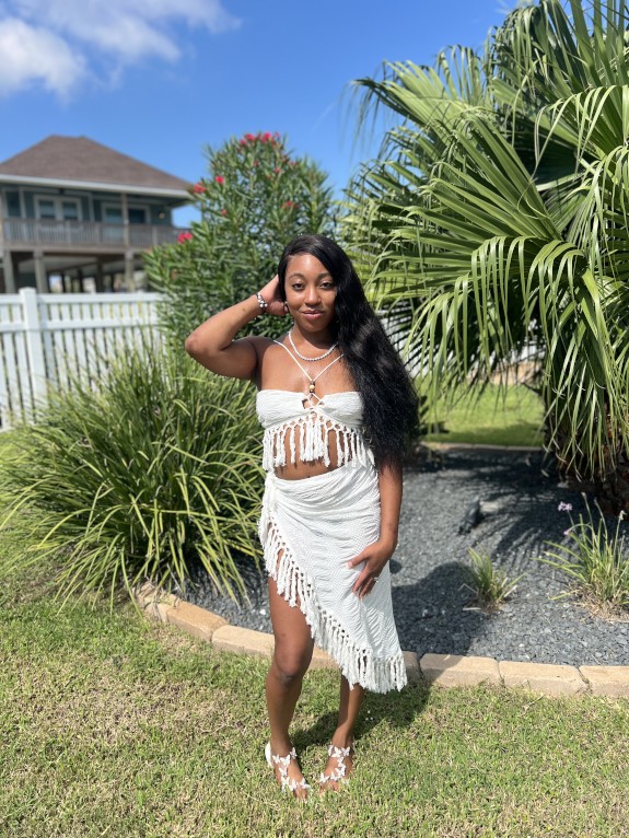 Black Pornstar fijii pornbox behind the scenes photo