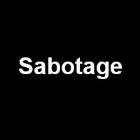 Sabotage Profile Picture