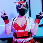 Black Kitsune Fox