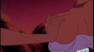 Disney Porno video: Aladdin neukt Jasmine