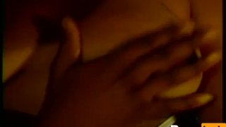 黒髪ロングのむっちり美女がキツキツまんこを舐め回されて喘ぎまくる