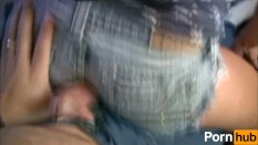 Making him cum on his clothes