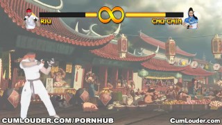 Sex in this XXX Parody of Street Fighter