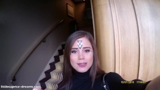 PUBLICKICK com - LITTLECAPRICE Obciąganie blisko HOTELU-RECEPCJI : Little Caprice