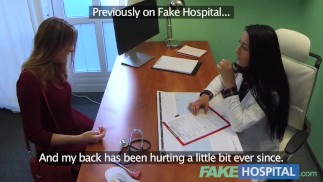 Fake Hospital Lucky医者はセクシーなチェコのベイビーと熱い三人組を持っています