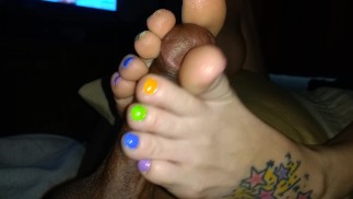 Toejob by Coldfeet!