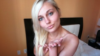 SieIstNeu - Süße blonde Amateurin möchte Pornstar werden
