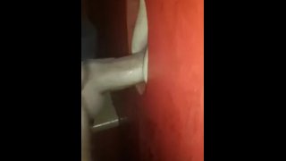 ABS gloryhole cumdump