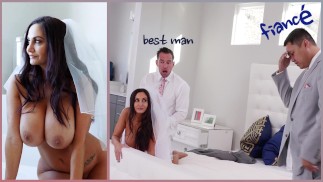 BANGBROS - Duże cycki MILF Panna Młoda Ava Addams Rucha Się Z Drużbą