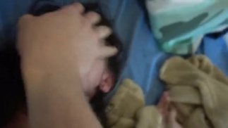 窒息の平手打ちと劣化を伴うハードお尻ファック