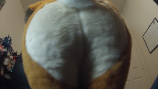 abanando meu rabo
