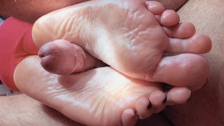 Pies perfectos solejob masivo | Trabajando con el pie suelas dedos largos de los pies adoración
