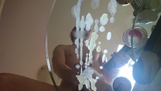 Brinque e spray enorme compilação de porra + JOI curto (novo 2018)