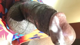 Blowjob von Fleshjack Mund Spielzeug bekommt cremiges Sperma aus meinem Schwanz