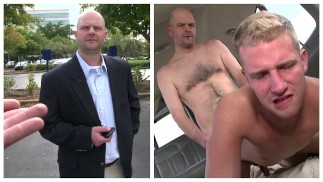 BAIT BUS - Angestellter mittleren Alters Thomas Hoffman betrügt seine Freundin