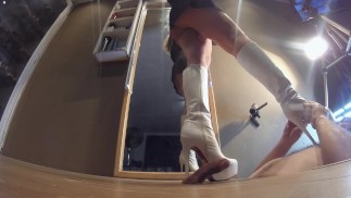 bootjob schoenjob vertrappen