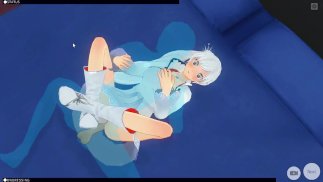 [CM3D2] - RWBY Hentai, diversão com Weiss Schnee