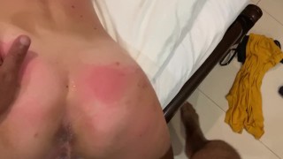 Kontneuk training voor een Frans meisje