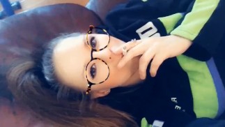 Rokende snap neukbeurt