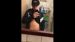 19 year old Latino jerking off session
