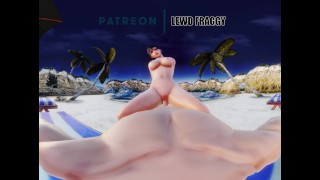Живой или мертвый - Nyotengu Beach Cowgirl [5K VR HENTAI]
