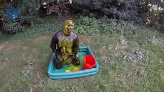 Welpen-Outdoor-Gunge'n'Paw aus Vollgummi