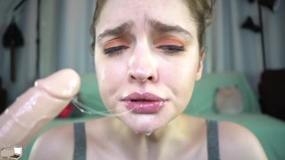 Pluć Grać Głębokie Gardło Dildo BJ Na Żywo Na Kamerze Mary Moody