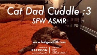 Kot Tata Cuddle ft. REAL ASMR Kot Mruczy (SFW Audio Roleplay - Bez płci)