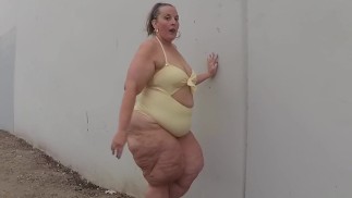 Cellulite cosce grande bottino BBW
