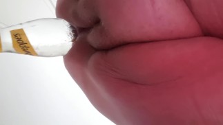 BBWFISTSLUT insertion de bouteille anale extrême
