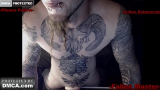 tetovaný fleshlight kurva cum