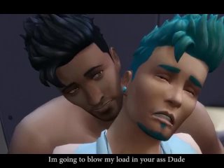 Öffentliche Toilette, Park Cruising 3 Heiße Jungs Ficken Einen Twink - Sims 4 LuckySleazy
