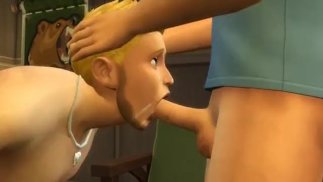 FRAT HOUSE Training a CUM DUMP, College-Typ gefickt - Dirty Talk - Sim 4