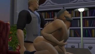 BÜRO - Chef wird von Assistenten-Dirty Talk dominiert - Sims 4