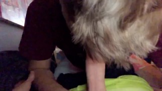 straight friend gives head 