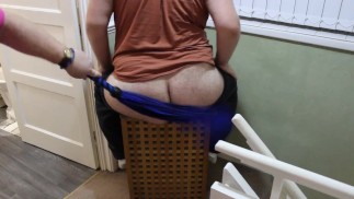 Spanking Stepson On Landing PT1
