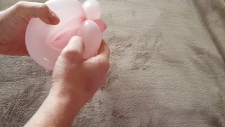 Como fazer vagina de brinquedo de balão