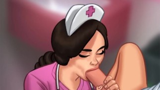 SummertimeSaga FELLATION D’INFIRMIÈRE PERVERSE (asmr) - PARTIE 127