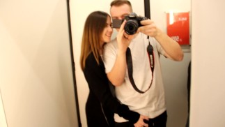 öffentlicher Sex und Blowjob abspritzen in den Mund