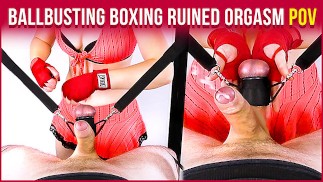 BALLBUSTING БОКС Мастурбация и яйца Пытка Разрушенный оргазм CBT от первого лица | Эра