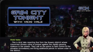 Batman's Grim City Uncensored Visual Novel Part 1