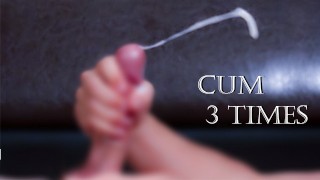 18 years. cum 3 times in cum no hands .1min Multiple Cum