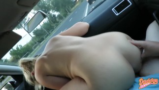 Creampie in Car