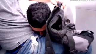 Gay Blowjob im Zug