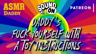 Daddy Audio Anleitung - Fick dich mit deinem Spielzeug