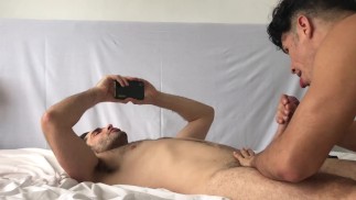 Rafael divirtiéndose conmigo