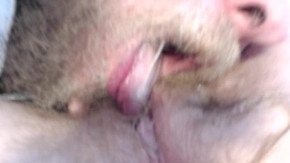 Femme enceinte, mari boule de neige mange la chatte creampie 