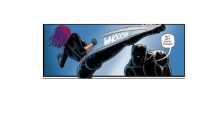AVENGERS VEDOVA NERA SCOPA PANTERA NERA