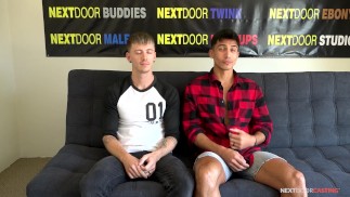 NextDoorCasting - Primeira Foda do Casal na Câmera