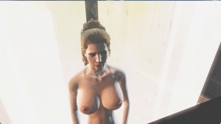 Nagi pod prysznicem. Super modny prysznic z przyszłości | Fallout 4